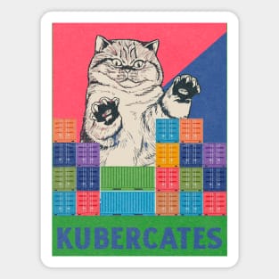 Kubercates - Kubernetes cat devops Magnet